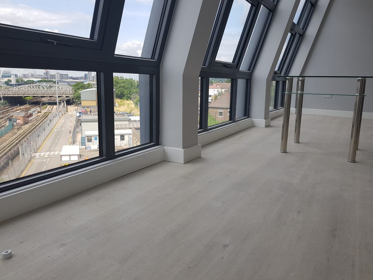ThermaSkirt in a modern apartment refurbishment